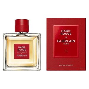 Habit Rouge by Guerlain for Men - Eau de Toilette, 150 ml