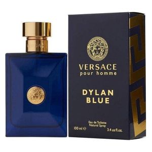  Pour Homme Dylan Blue by Versace for Men - Eau de Toilette, 100ml 