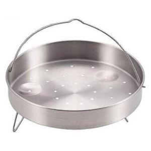  طبق طهي بالبخار لطناجر الضغط بيرل ميتل - H-5037 - سلفر 