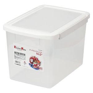 Pearl Metal HB-6362 - Kitchen mate Uplock Container 14.0L - White 