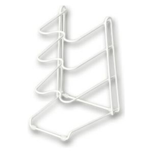  Pearl Metal Frying Pan Rack - HB-3606 - White 