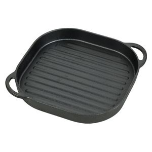  قالب فرن من الحديد المصبوب بيرل ميتل  - HB-6220 - 24 x 24 سم - اسود 