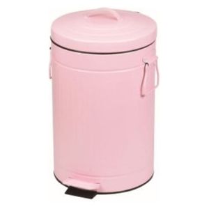  Pearl Metal Dust Bin 12L with pedal - Pink 