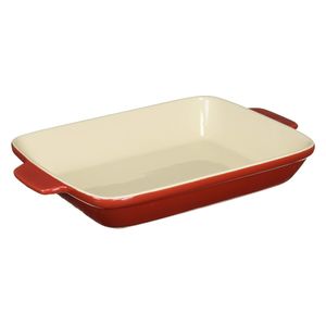 صينية خبز بيرل ميتل 20X26سم - L-1825 - احمر