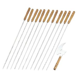  Pearl Metal Iron Barbecue Skewers - 13 pieces 