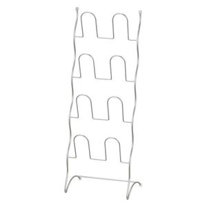  Pearl Metal  N-7890 - Slippers Rack 4 Tiers - Silver 