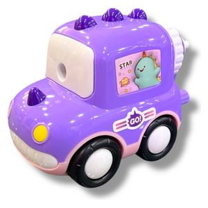  مقطاطة يدوية شكل سيارة كرتونية - بنفسجي 