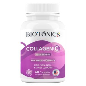 BIOTONICS Collagen C With Biotin - 60 Cap