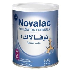 Novalac 2 Follow On Baby milk - 6 to 12 m - 800g