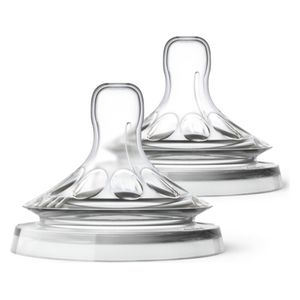  رضاعة سيليكون طبيعية من فيليبس أفنت - قطعتان 