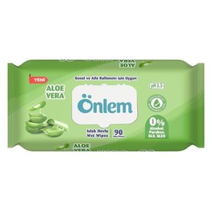  Öllem Alovera Cleansing Baby Wipes - 90pcs 