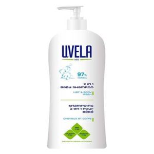  Uvela 2 in 1 Hair & Body Baby Shampoo - 250 ml 