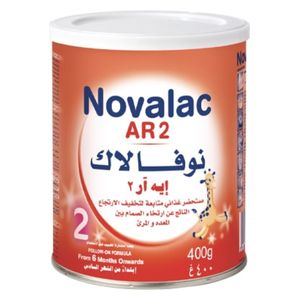 حليب اطفال من نوفالاك أي أر2 - 6 الى 12 شهر - 400غرام