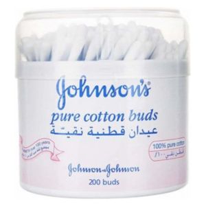 Johnson's Pure Cotton Buds - 200 buds