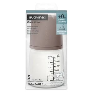  Suavinex Feeding Bottle - 180 ml - Walnut 