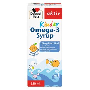  مكمل غذائى شراب أوميغا 3 للاطفال - 250 مل 