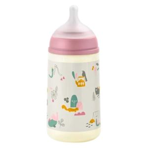  Suavinex Feeding Bottle - 270 ml - Pink 
