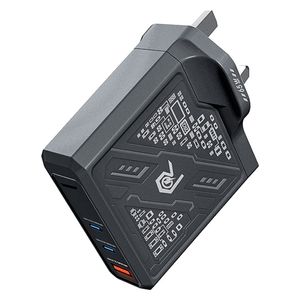  تقسيم USB ريماكس - RP-U108 - اسود 
