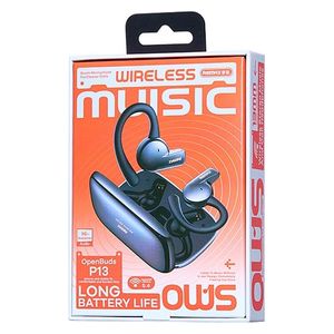  Remax OpenBuds P13 - Bluetooth Headphone In Ear - Black 