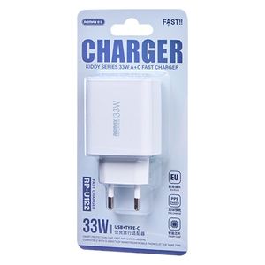 Remax RP-U122 - Wall Charger - 33W - 2 Port - White