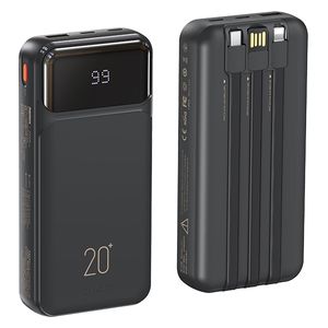  Remax RPP-686 - 20000mAh - Power Bank - Black 