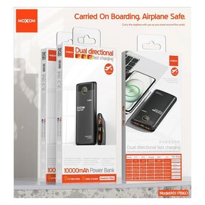  Moxom PB160 - 10000mah - Power Bank - Black 