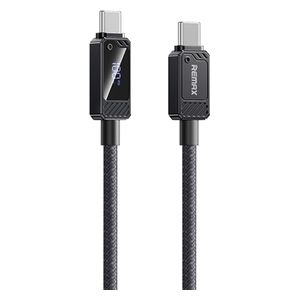  Remax USB-C Cable - 100W - 1.2M - Black 