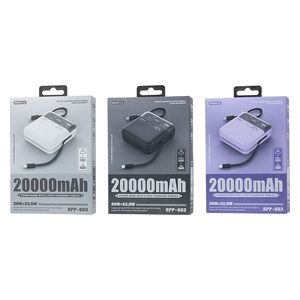  شاحن محمول ريماكس - RPP-603 - 20000mAh - ابيض 