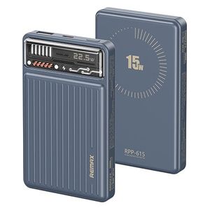  Remax RPP 615 - Power bank - 10000mAh - Fast Charging 20W - Blue 