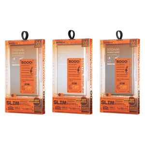Remax RPP-107 - 5000mAh - Power Bank - Gray