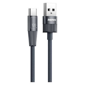  كيبل ريماكس يو اس بي- سي - 120 واط - 1.2 متر - رمادي 