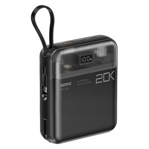 Remax RPP-603 - 20000mAh - Power Bank - Black