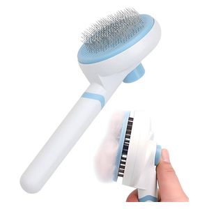 مشط إزالة الشعر للحيوانات الاليفة - ازرق 