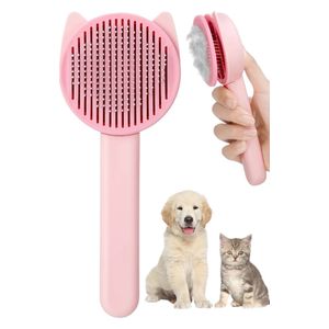  pet Hair Removal Brush - Pink 