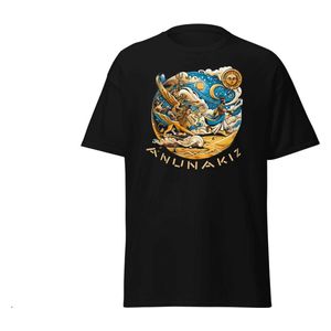  تيشيرت انوناكيز لكلا الجنسين - 3XL - اسود 
