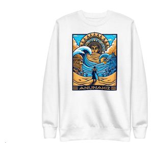  سويتر انوناكيز لكلا الجنسين - XL - ابيض 