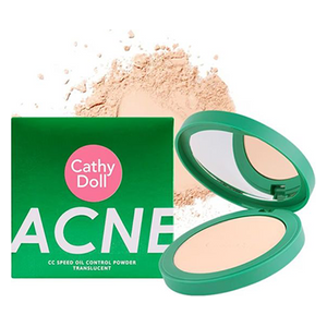 CATHY DOLL Acne CC Speed Oil Control Powder, 12g 