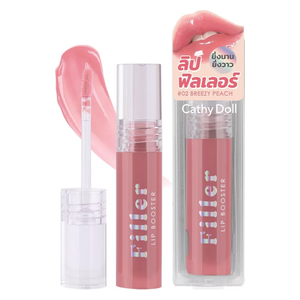  CATHY DOLL Filler Lip Booster Gloss Lipstick, 02 - BREEZY PEACH 