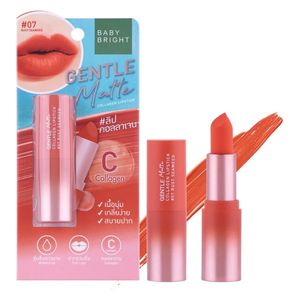  Baby Bright Gentle Matte Collagen Lipstick, 07 rust seaweed 