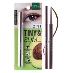 Baby Bright 2in1 Tiny & Slim Liner, 02 Intense Brown