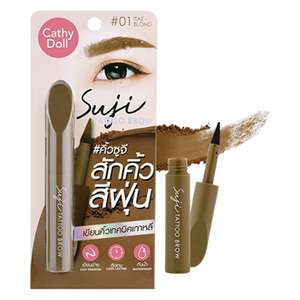  CATHY DOLL Suji Tattoo Brow eyebrows, 01 Blonde 
