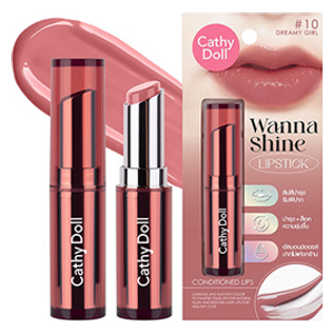 CATHY DOLL Wanna Shine Lipstick,  10 Dreamy Girl