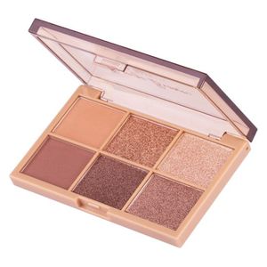  Baby Bright Eyeshadow Palette Bronze Brown - 6 Color 