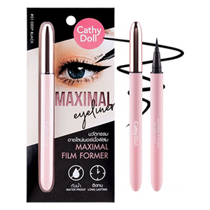  قلم ايلاينر مقاوم للماء من كاثي دول - 01 اسود 