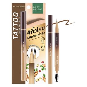 بيبي برايت تاتو قلم حواجب, 01 لايت براون 