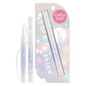  CATHY DOLL Shake to Shine Liquid Shimmer Eyeliner, 01 - Silver 