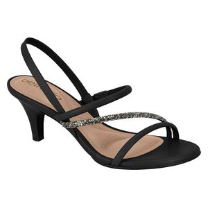  Beira Rio Open-Heel Shoes for Women - Size 40, Black 