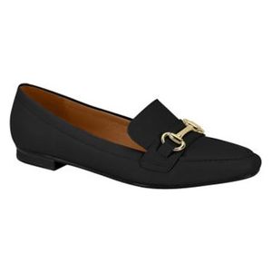 Vizzano Pointed Toe Flat Shoes for Women - 40 - Black