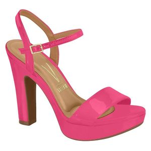 Vizzano 11cm Open Back Wide Heel Pumps for Women - 37 - Pink