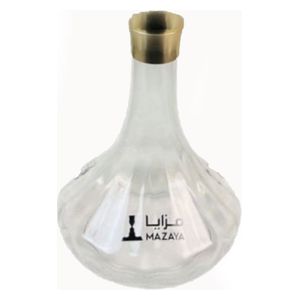  Mazaya Ransi Hookah - Gold Glass 